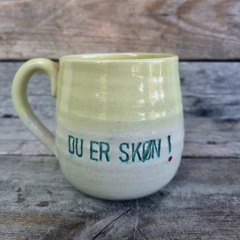 Kop med rødspætte  billede 9