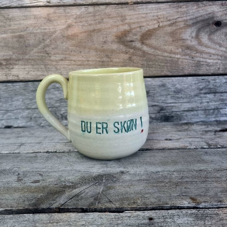 Kop med rødspætte  billede 8