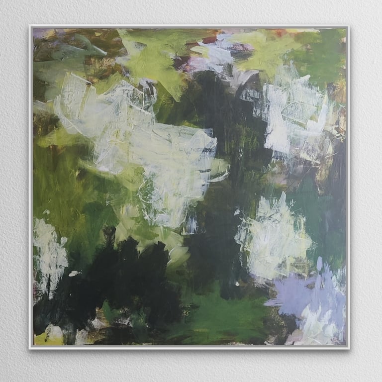 Ouiet Within (90x90) billede 5