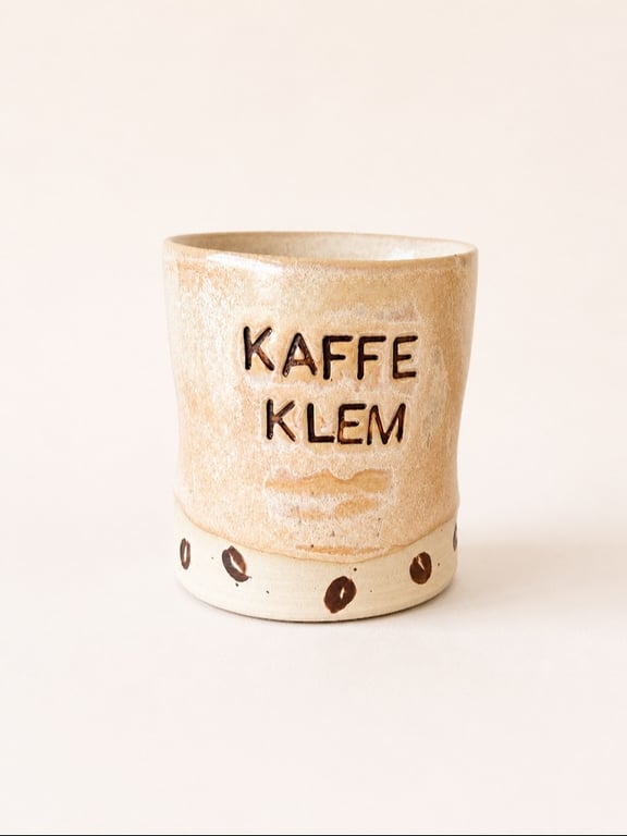 Klemme krus m. tekst