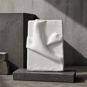 Håndlavet vægrelief #2 – produktbillede