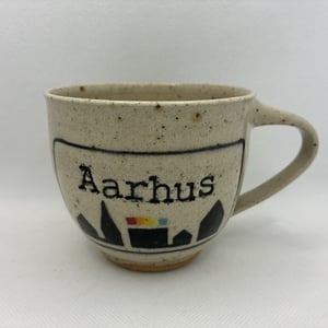 Bykop Aarhus m. regnbue – produktbillede