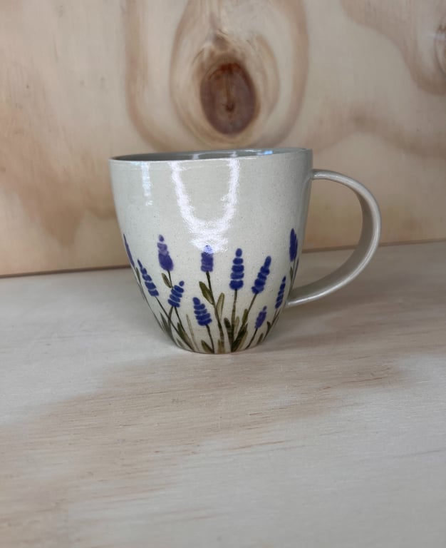Kop med lavendel  billede 2