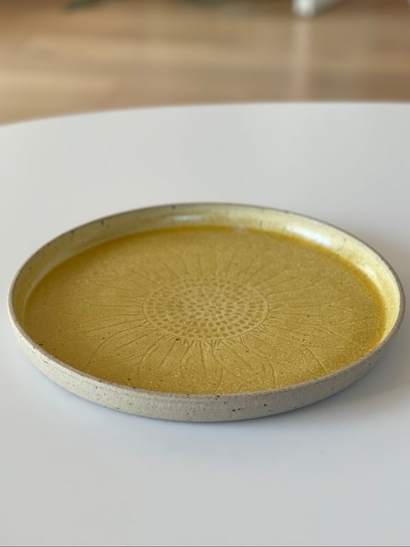 Solsikkefad, gult - ø 27 cm