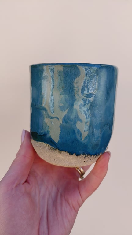 "Kysten" dyb blå, ca 300 ml billede 3