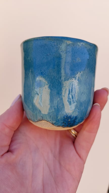 "Kysten" dyb blå, ca 150 ml billede 3