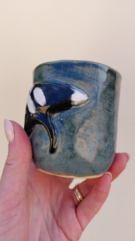 3d kop med mantaray, ca 200 ml billede 3