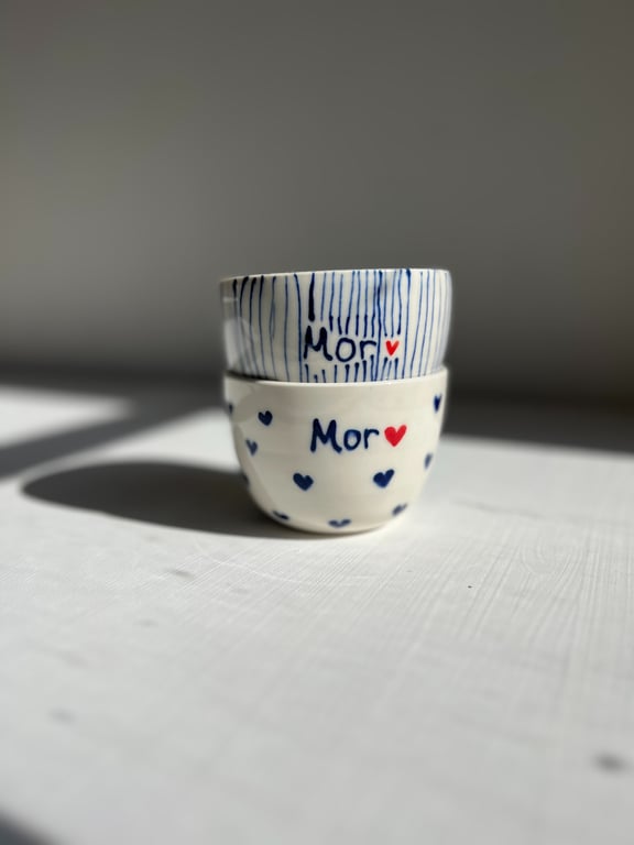 Mor porcelæns kop  billede 2