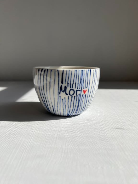 Mor porcelæns kop  billede 3