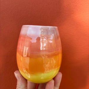 Lille regnbue vase – produktbillede