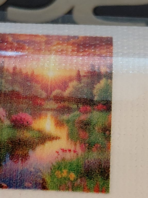 En pænt sol opgang 30×40 