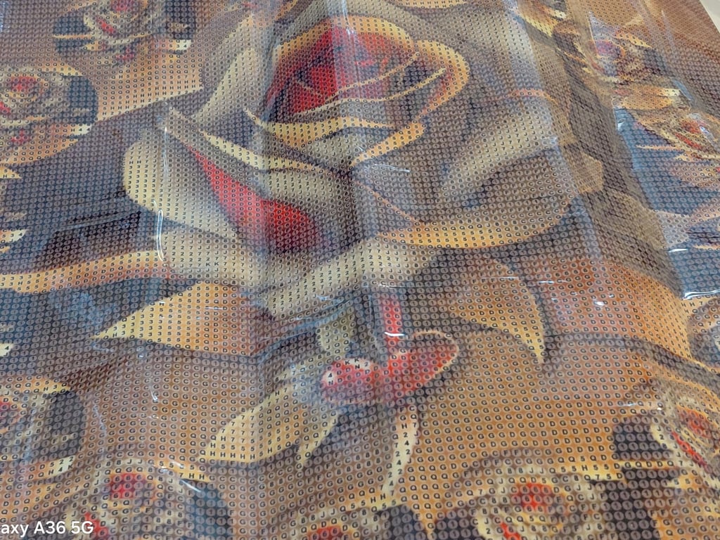 En riget pæne rose40×40