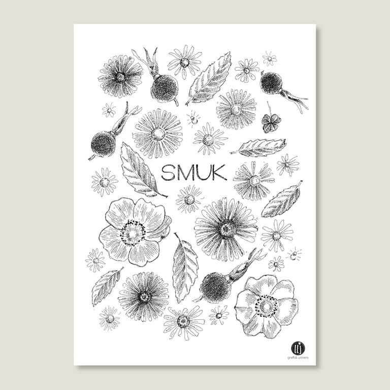Smuk som - kort
