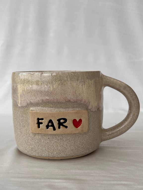 Far kop sand. 400 ml. H: 8 cm