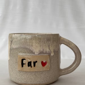 Far kop sand. 380 ml. H: 8 cm – produktbillede