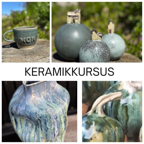 6 tirsdage - Keramikkursus. Start den 27. oktober 2026 18.30 til 21.30