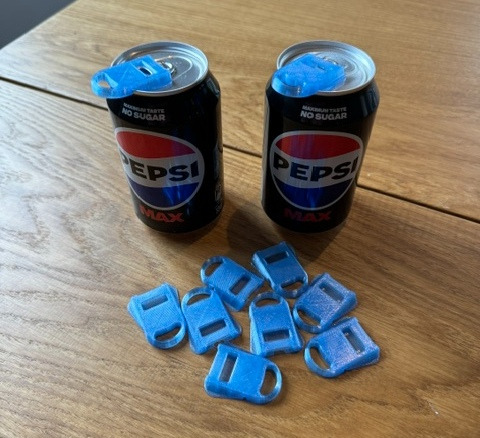 Dåseåbner inkl låg (Sæt af 10 stk)