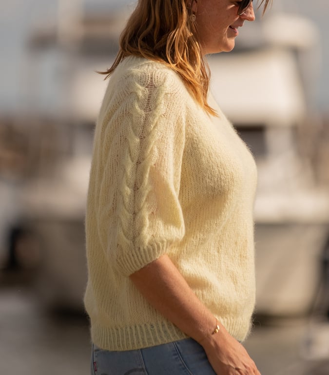 Twist a sleeve SUMMER- Strikkeopskrift (dansk PDF) billede 7