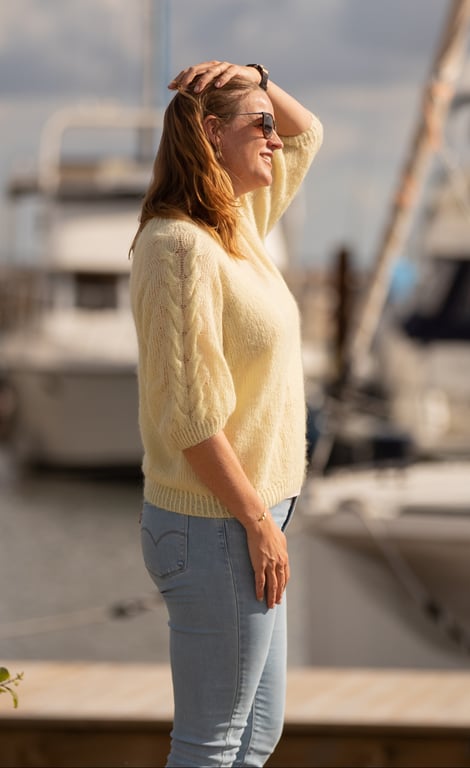 Twist a sleeve SUMMER- Strikkeopskrift (dansk PDF)