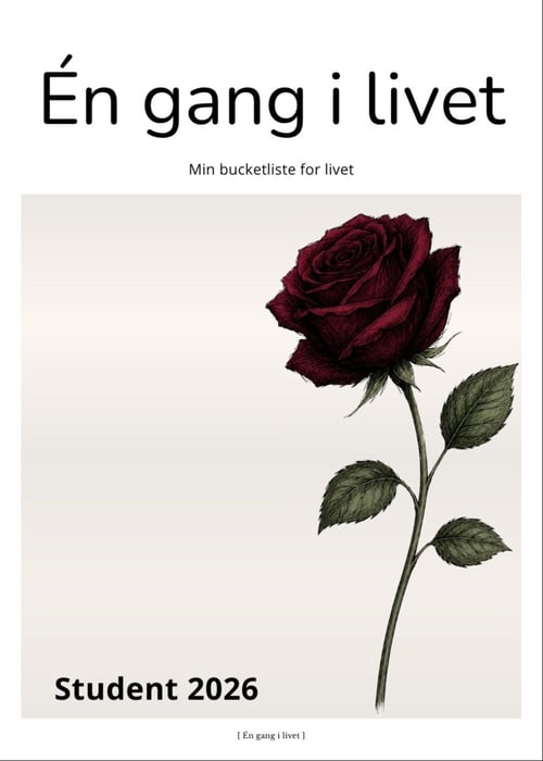 Rød Studenterrose