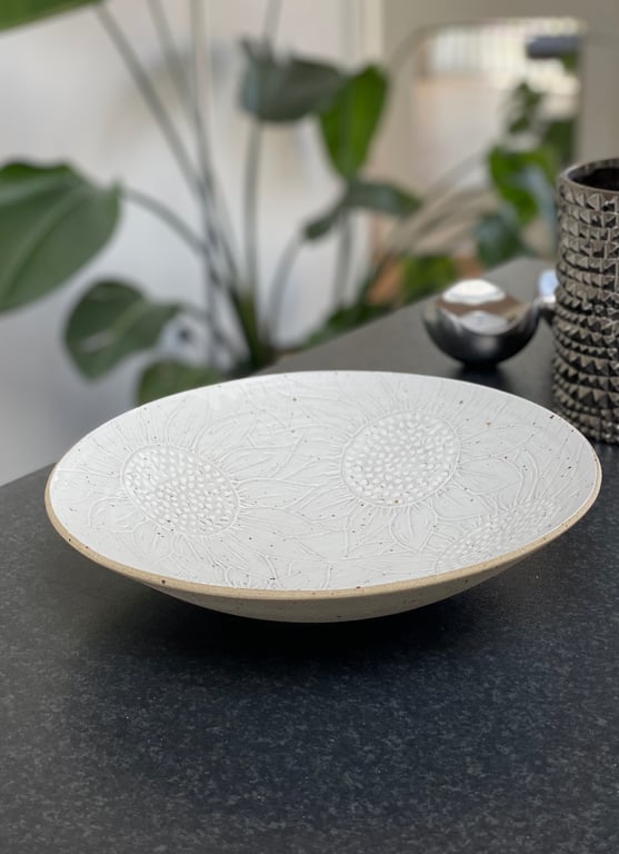 Solsikkefad - ø 28 cm