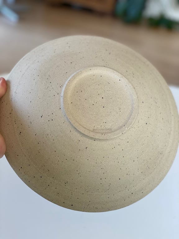 Keramikfad, kobbergrønt - ø 28 cm billede 2