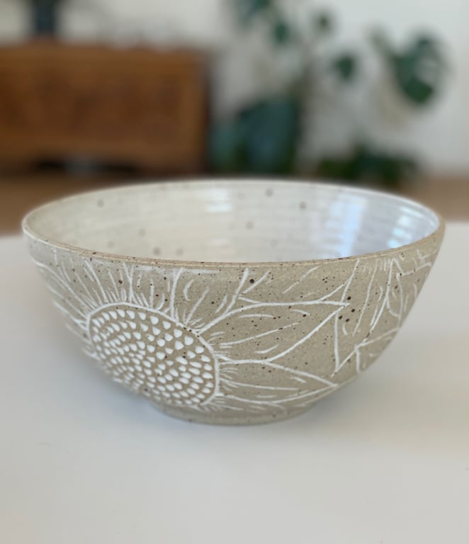 Solsikkeskål - ø 21 cm billede 2