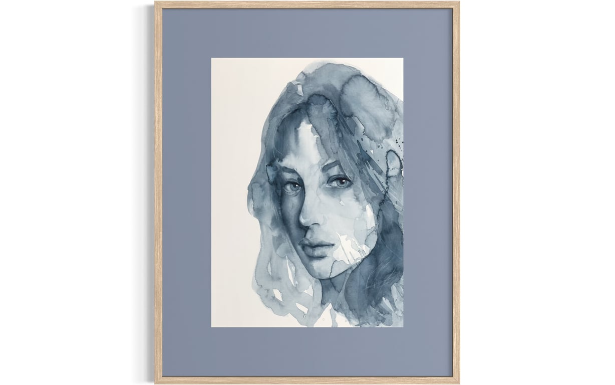 Unspoken, giclée-tryk 50 cm x 70 cm billede 6