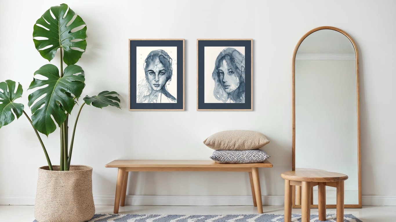 Unspoken, giclée-tryk 50 cm x 70 cm billede 7