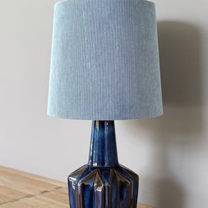 Upcycled vintage bordlampe - Søholm Keramik – produktbillede
