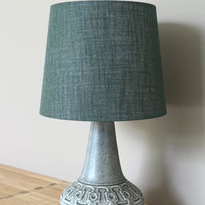 Upcycled vintage bordlampe - Søholm Keramik – produktbillede