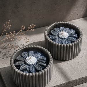 Marguerit lys sort/koksgrå  – produktbillede