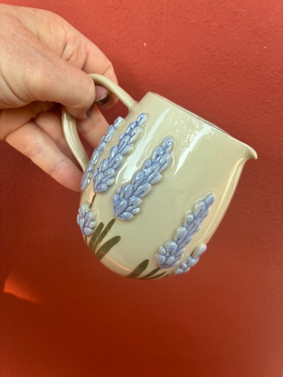 Mælkekande med Lavendel