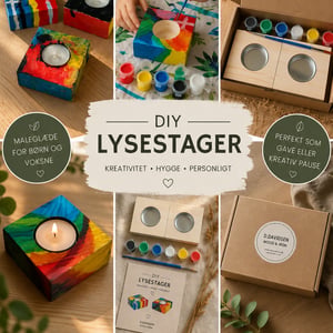 SOL – DIY Lysestager – produktbillede
