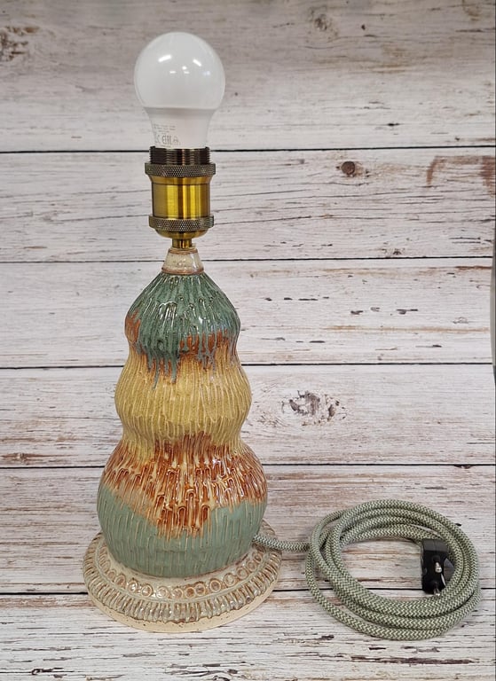 Lampe m. skærm billede 3