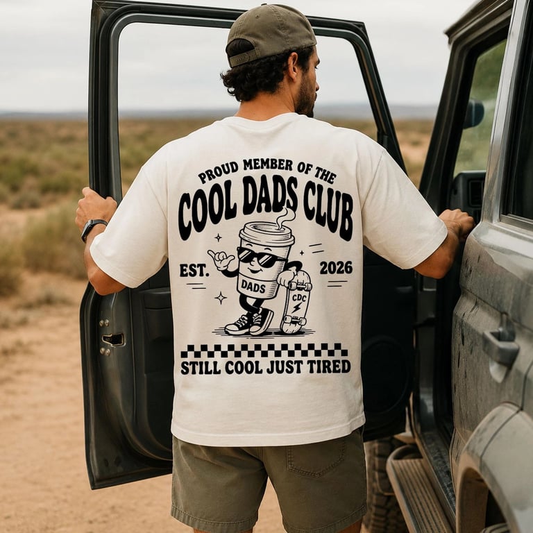 Cool Dad's Club Tshirt