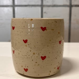 Hjerte kop. 350 ml. H: 8,5 cm – produktbillede