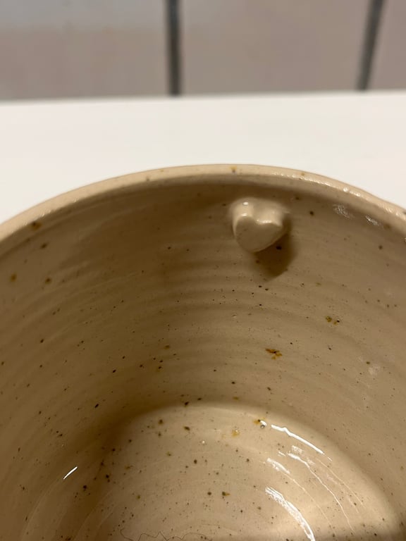 Hjerte kop. 300 ml. H: 7,5 cm billede 3