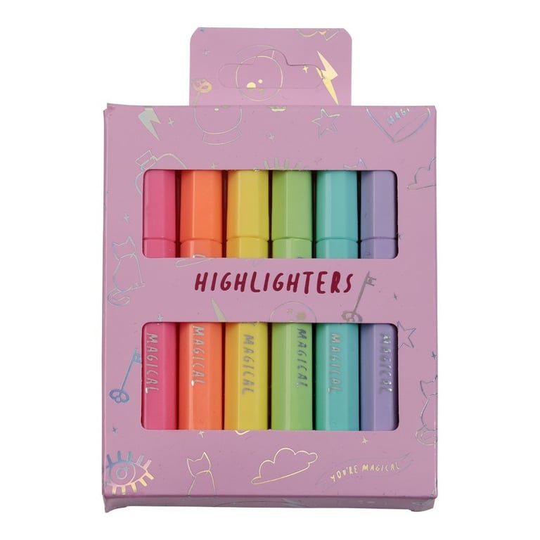 HIGHLIGHTER PENS 6-P		
