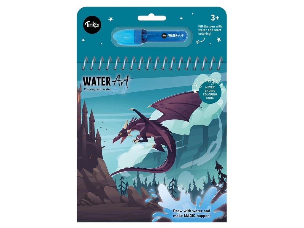 Water Art Drage