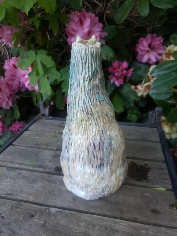 Fredelige kat - vase  billede 3