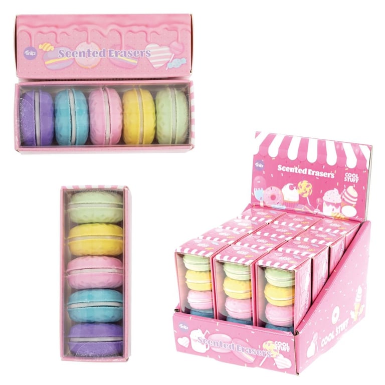VISKELÆDER MACARONS 5 STK		