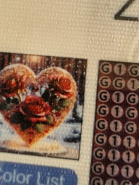 Her er der et rigtig pænt rødt hjerte ❤️ 50 50