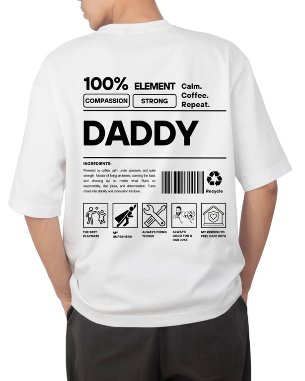 Daddy | t-shirt til far