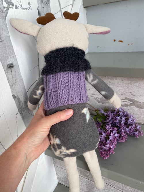 Lille Rådyr - Grå fleece (2)