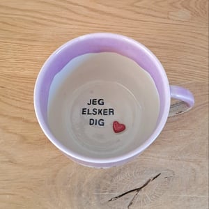 Jeg elsker dig koppen kan indeholde 375 ml. – produktbillede