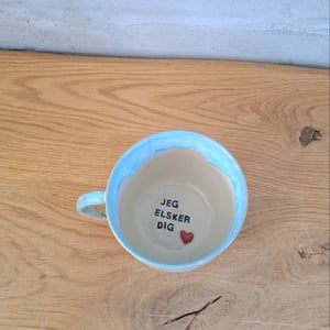 Jeg elsker dig koppen kan indeholde 350 ml. – produktbillede