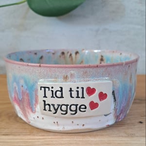 Tid til hygge skålen er 15 cm i diameter og 7 cm høj – produktbillede