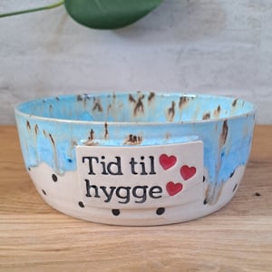 Tid til hygge skålen er 16 cm i diameter og 6 cm høj – produktbillede