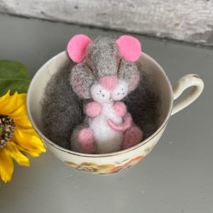 Filtet sovende mus  – produktbillede